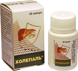 Холепаль, капсулы, 30 шт